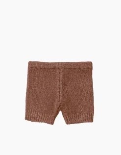 Doll Clothing | Vito Shorts in Knit Wool - Caramel>Minikane Online