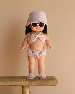 Standing Doll (14") - Jade With Clothing & Sunglasses>Minikane Online