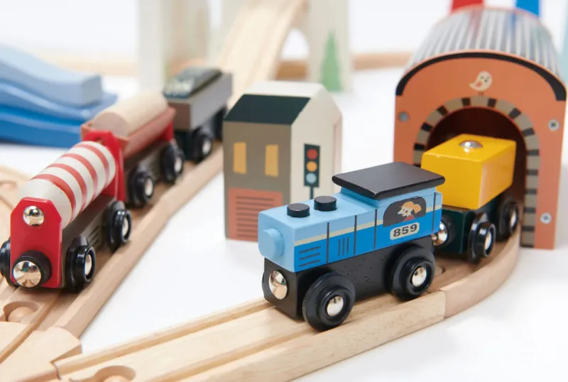 Mountain View Train set>Tender Leaf Toys Online