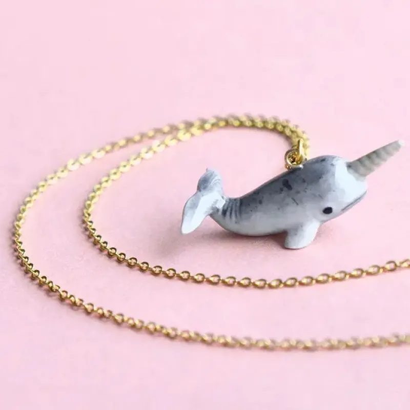 Narwhal Necklace>Camp Hollow Clearance