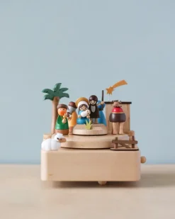 Nativity Scene Music Box>Wooderful Life Sale