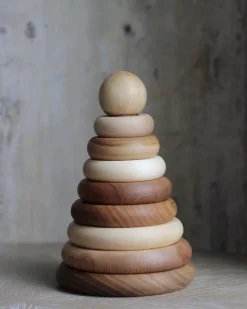 Natural Wooden Stacker><noscript><img width=