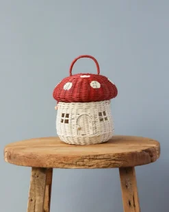 | Red Mushroom Basket>Olli Ella Best
