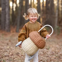 Rattan Mushroom Luggy - Natural><noscript><img width=