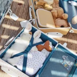 See-Ya Suitcase - Leafed Mushroom>Olli Ella Online