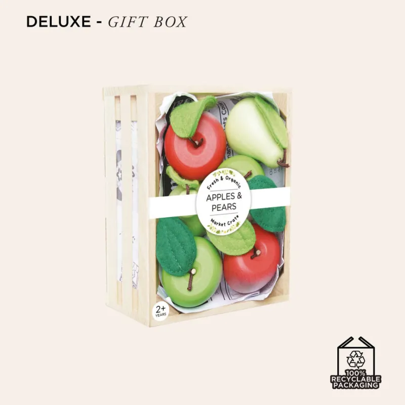 Orchard Fruits Wooden Market Crate>Le Toy Van, Inc. Outlet