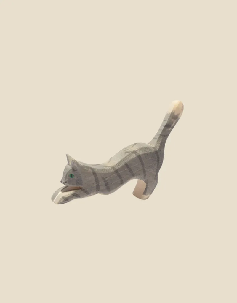 Gray Cat, Jumping>Ostheimer Online
