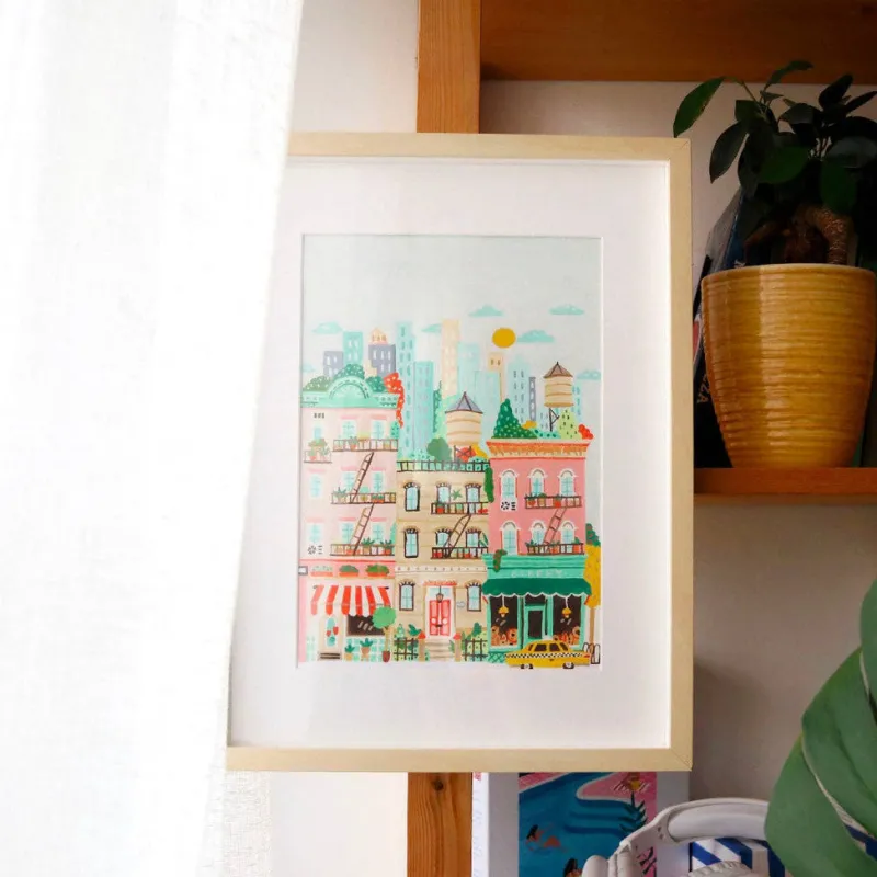 Paint By Number Kit - New York>La Petite Épicerie Best