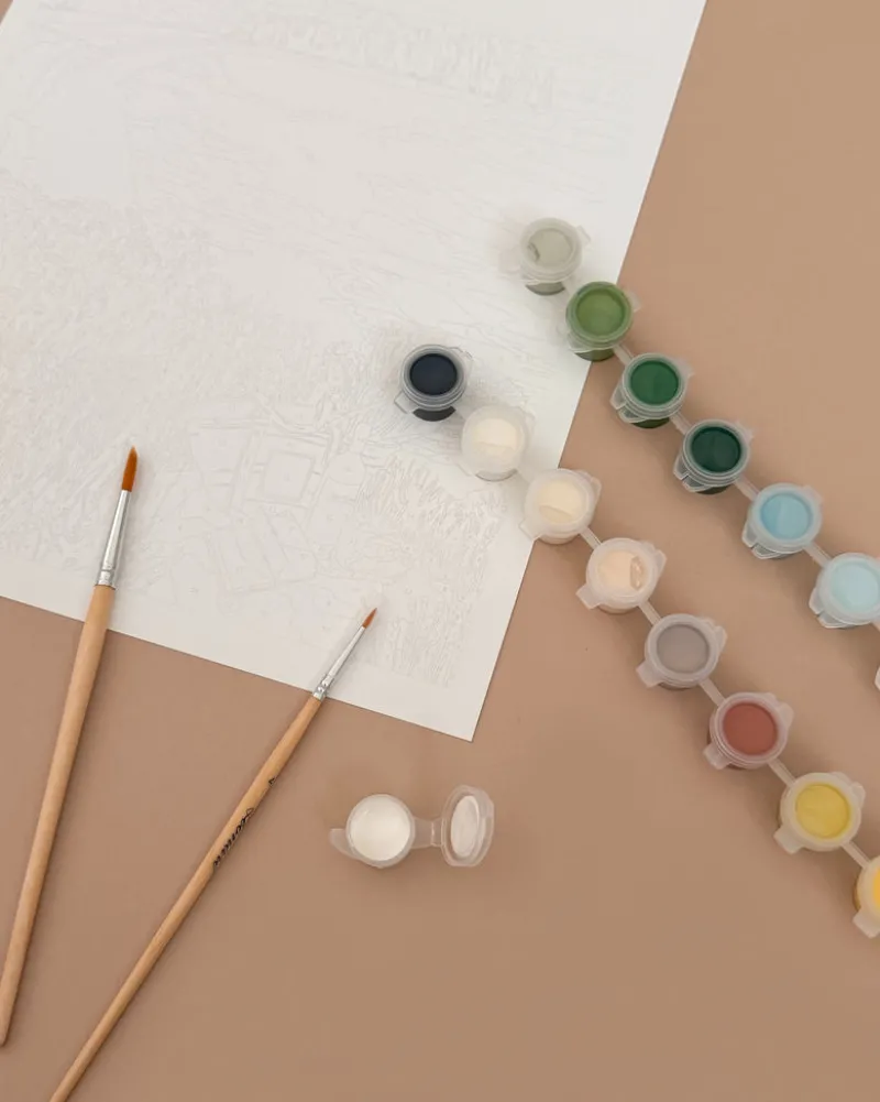 Paint By Number Kit - Picnic in Étretat by Ananya Bhandari>La Petite Épicerie Discount