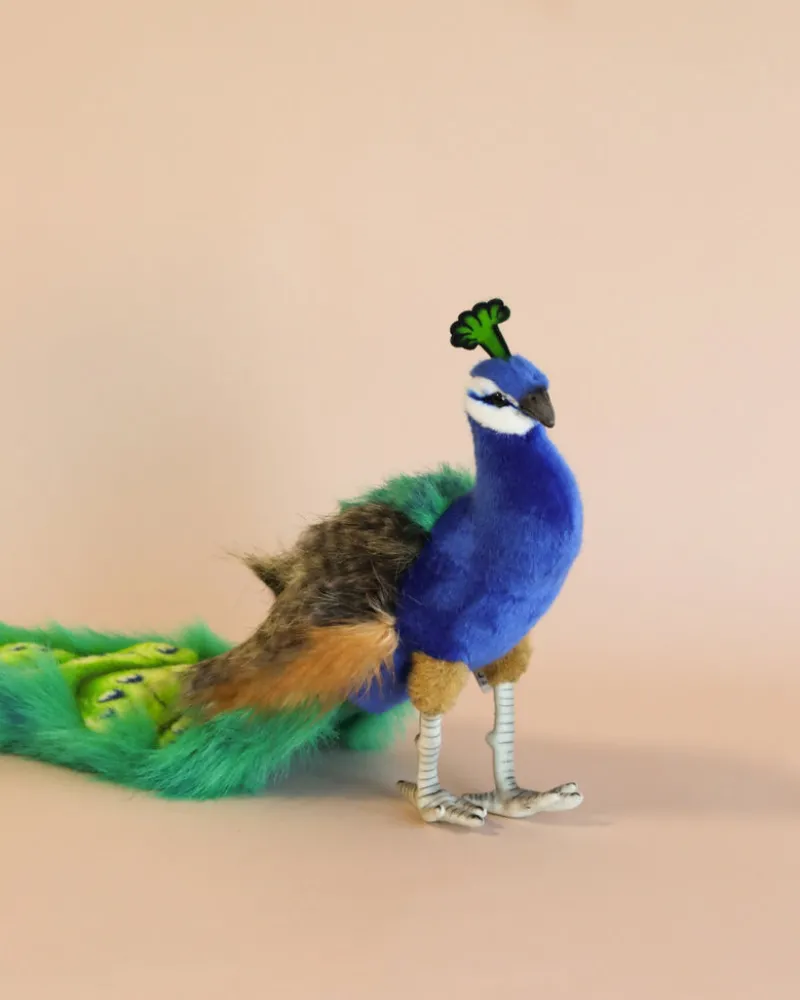 Peacock Stuffed Animal>Hansa Online