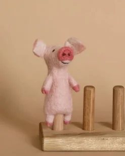 Pig Finger Puppet>Deer Harbour Design Outlet