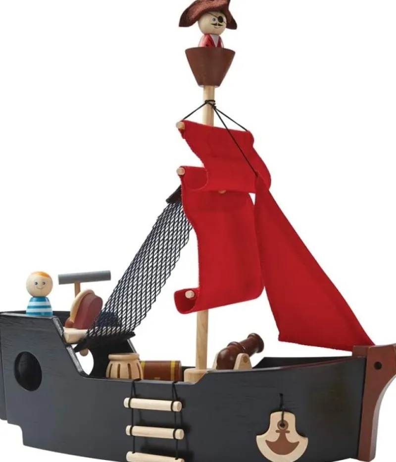 Pirate Ship Set>Plan Toys Sale