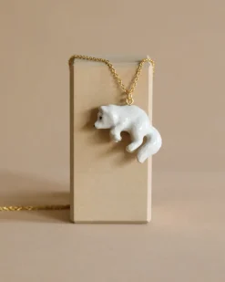 Polar Fox Necklace>Camp Hollow New