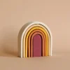 Handmade Wooden Oval Rainbow Stacker>Raduga Grez Outlet