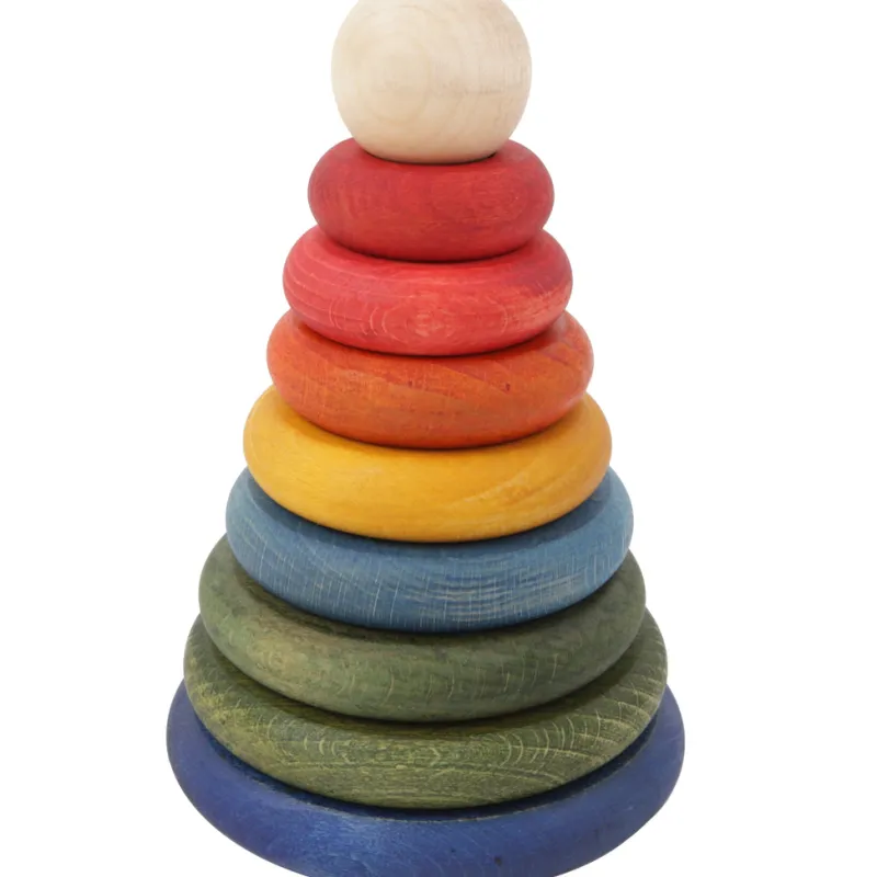 Rainbow Wooden Stacker>Wooden Story Outlet