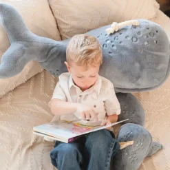 Ride-On Whale Pouf><noscript><img width=