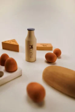 Handmade Wooden Dairy Set><noscript><img width=