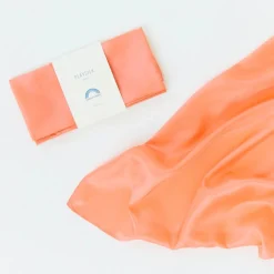 Heavy Playsilk Large - Peach>Sarah's Silk Fashion