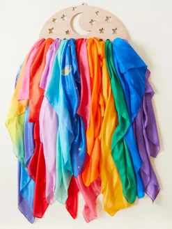 Large Star Playsilk Display>Sarah's Silk Fashion