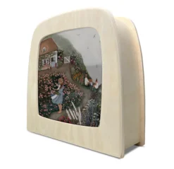 Silhouette Only - Rose Cottage Silhouette for Lamp><noscript><img width=