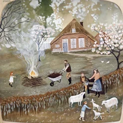 Silhouette Only - Bonfire Silhouette for Lamp>Toverlux Outlet