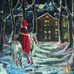 Silhouette Only - Bright December Moon for Lamp>Toverlux New