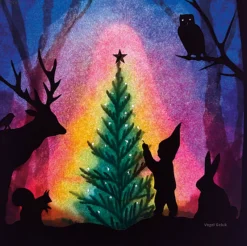 Silhouette Only - Christmas Tree Silhouette for Lamp>Toverlux New