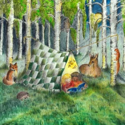 Silhouette Only - Forest Whispers for Lamp>Toverlux Sale