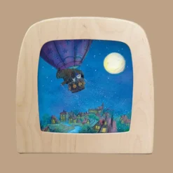 Silhouette Only - Goodnight Sandman silhouette - Air Balloon for Lamp>Toverlux Best