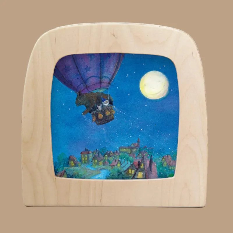 Silhouette Only - Goodnight Sandman silhouette - Air Balloon for Lamp>Toverlux Best