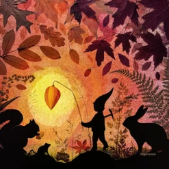 Silhouette Only - Little Lantern Silhouette for Lamp>Toverlux Fashion