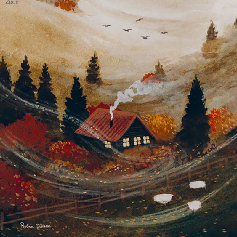 Silhouette Only - October Cottage Silhouette for Lamp>Toverlux Outlet