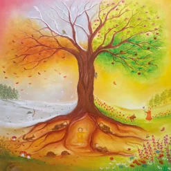 Silhouette Only - Tree of Seasons for Lamp>Toverlux Fashion