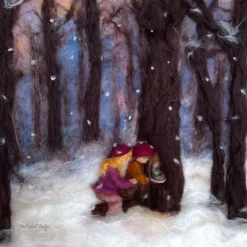 Silhouette Only - Winter Discoveries for Lamp>Toverlux Sale