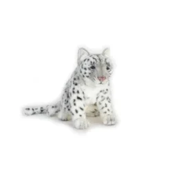 Sitting Snow Leopard Stuffed Animal>Hansa Online