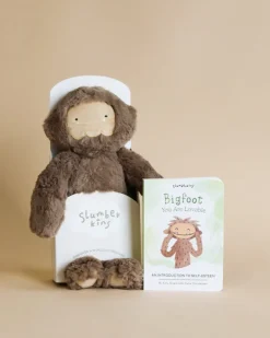 Bigfoot Kin + Lesson Book On Self Esteem>Slumberkins Best