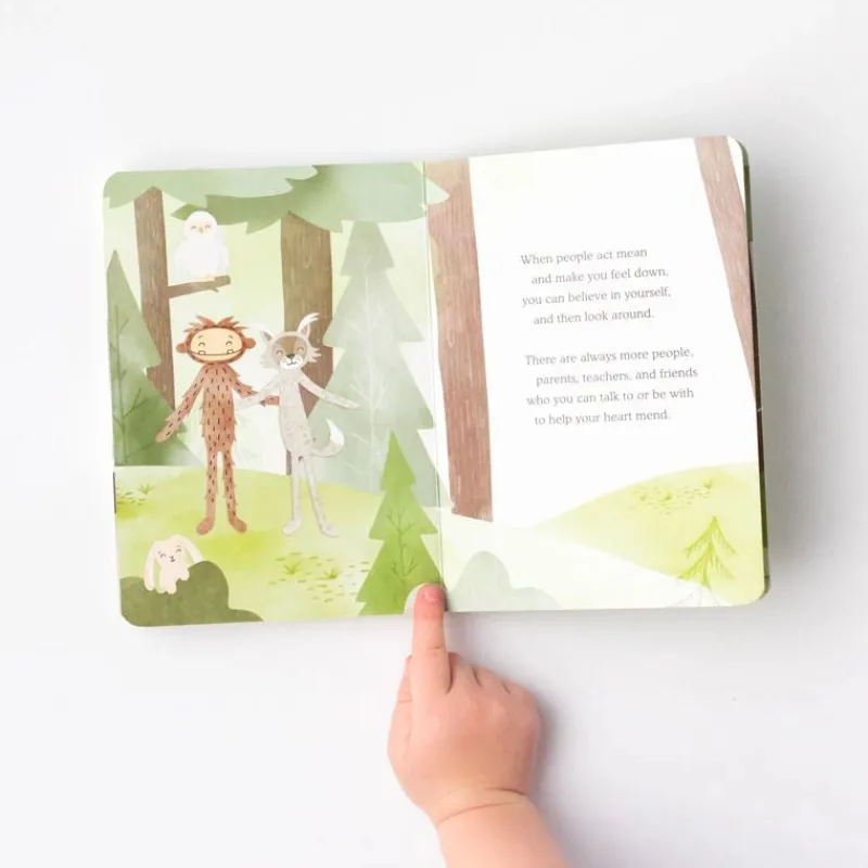 Bigfoot Kin + Lesson Book On Self Esteem>Slumberkins Best