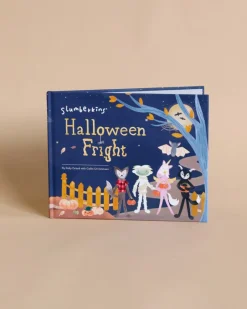 "Halloween Fright" Hardcover Book>Slumberkins Fashion