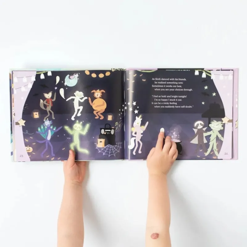 "The Costume Comeback" Halloween Hardcover Book>Slumberkins Clearance