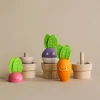 Stacking Wooden Veggies>Le Toy Van, Inc. Hot