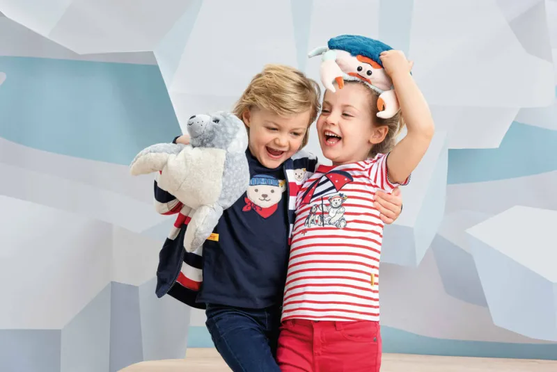 , Curby Crab Plush Stuffed Toy, 9 Inches>Steiff Sale