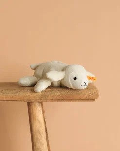 , Floppy Linda Lamb Plush Stuffed Baby Toy Animal, 8 Inches>Steiff Clearance