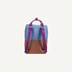 Backpack Large | Color Blocking | Badminton Blue + Leather Ball><noscript><img width=