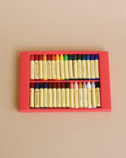 Wax Stick Crayons Box - 32 Assorted>Stockmar Hot