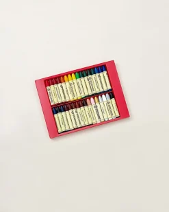Wax Stick Crayons Box - 32 Assorted>Stockmar Hot