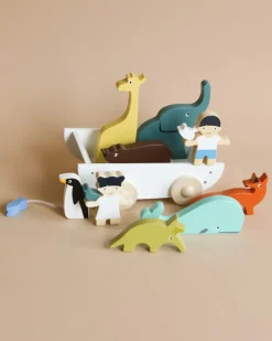 The Friend Ship Pull Toy>Tender Leaf Toys Online