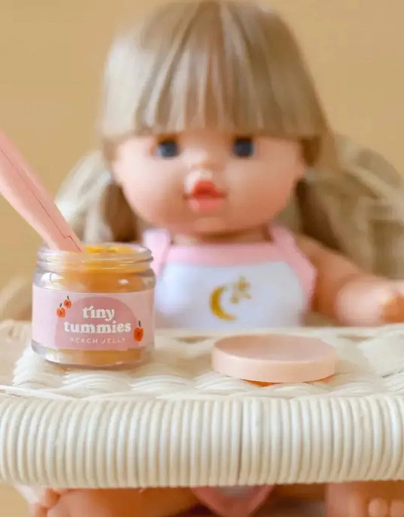 Tiny Tummies - Strawberry jelly food - Jar and spoon - Tiny Harlow>Tiny Harlow - North America Discount