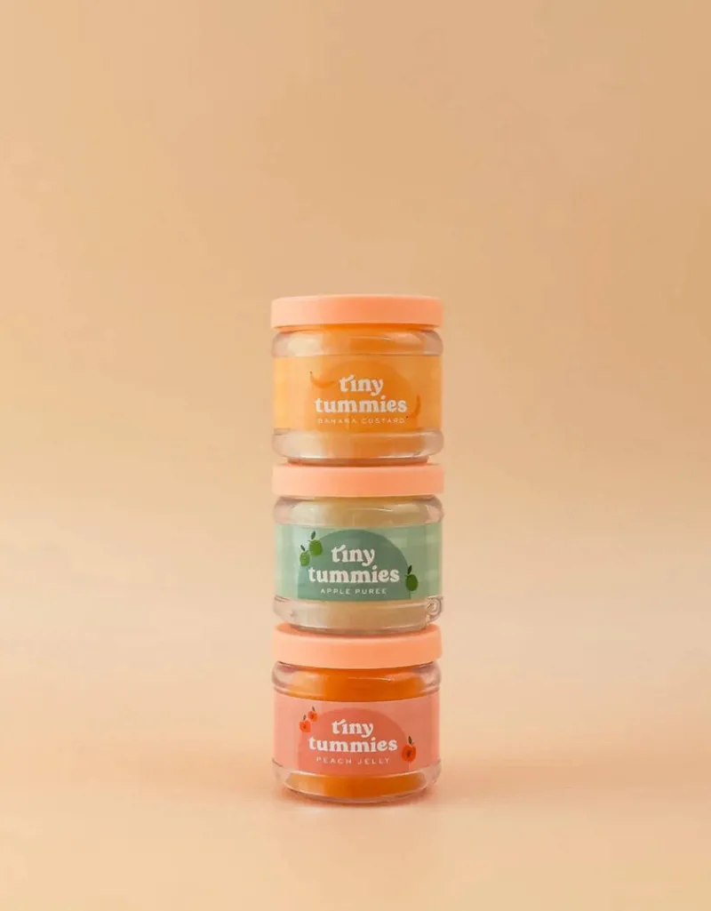 Tiny Tummies - Strawberry jelly food - Jar and spoon - Tiny Harlow>Tiny Harlow - North America Discount
