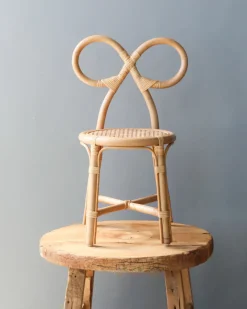 Toddler Rattan Bow Chair (Set of Two)><noscript><img width=