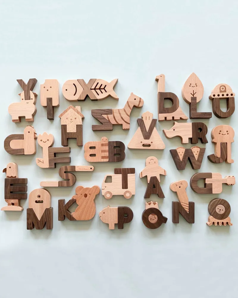 Ultimate Wooden Alphabet Puzzle>Oioiooi Clearance